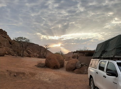 Souvenir du voyage de François, Namibie