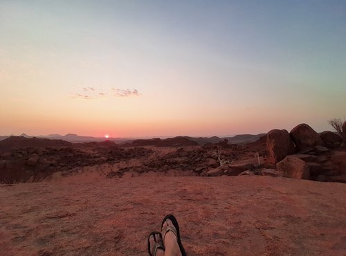 Souvenir du voyage de François, Namibie