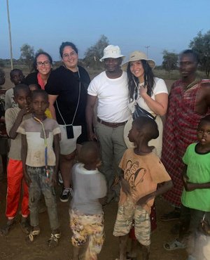 Souvenir du voyage de Hilary, Kenya