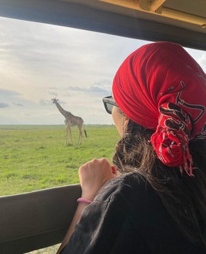 Souvenir du voyage de Hilary, Kenya