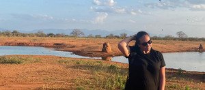 Souvenir du voyage de Hilary, Kenya