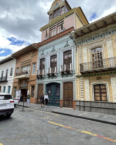 Souvenir du voyage de Monique, Equateur