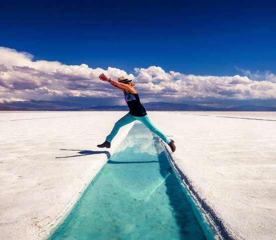 Desert de sel, Argentine