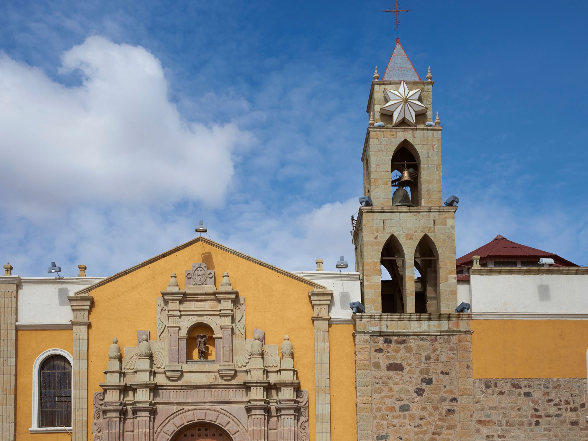 Eglise historique de la ville de Oruro en Bolivie