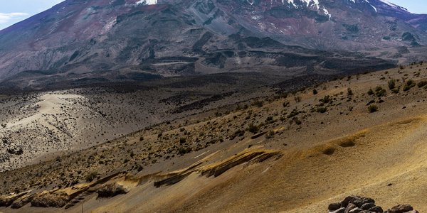 Equateur Chimborazo volcan