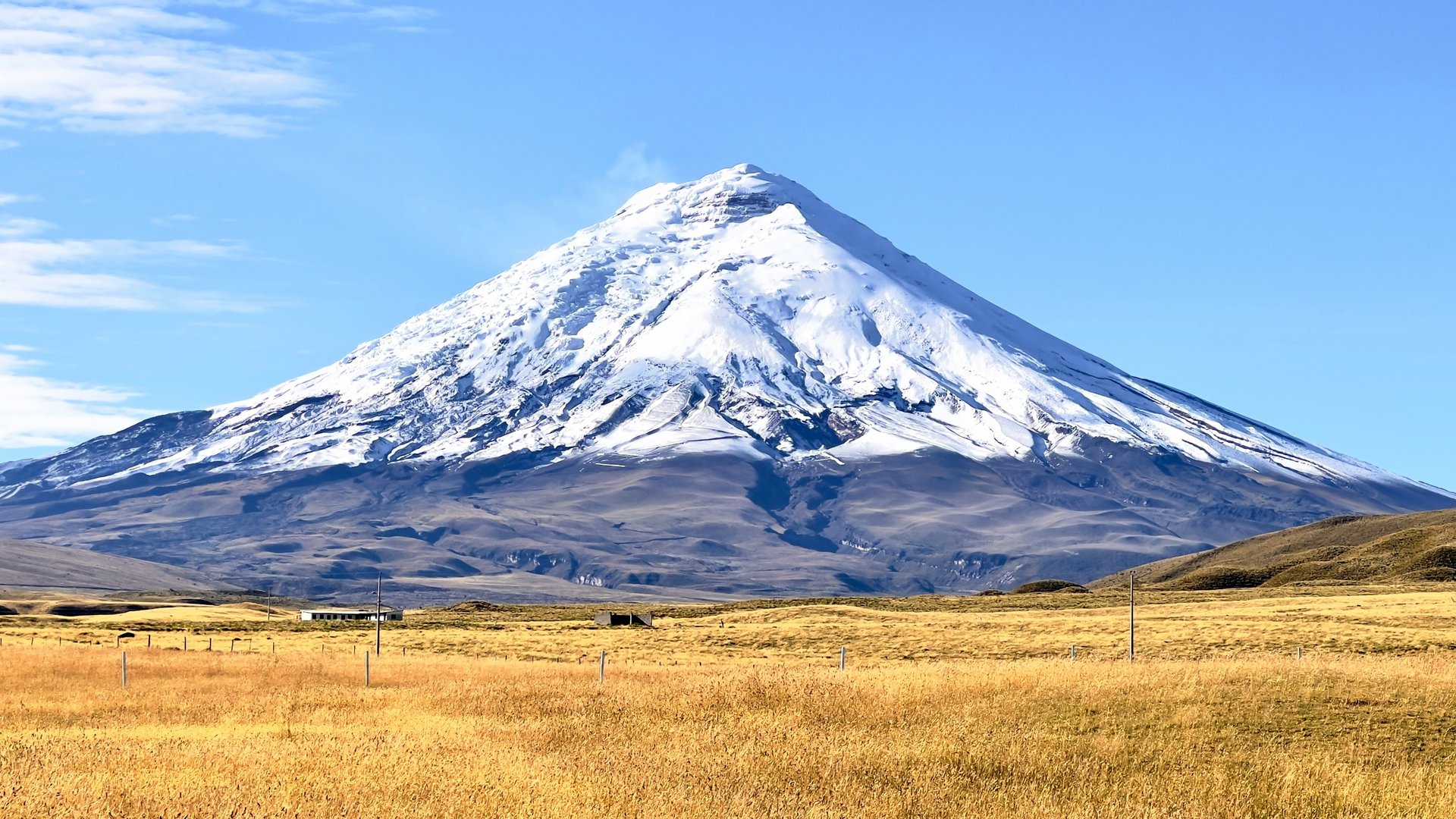 Cotopaxi en Equateur