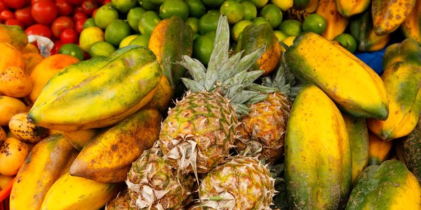 Equateur Otavalo fruits