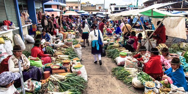 Equateur Saquisili marché