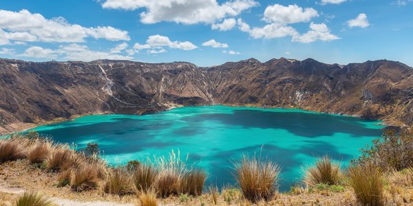 Equateur lagune Quilotoa