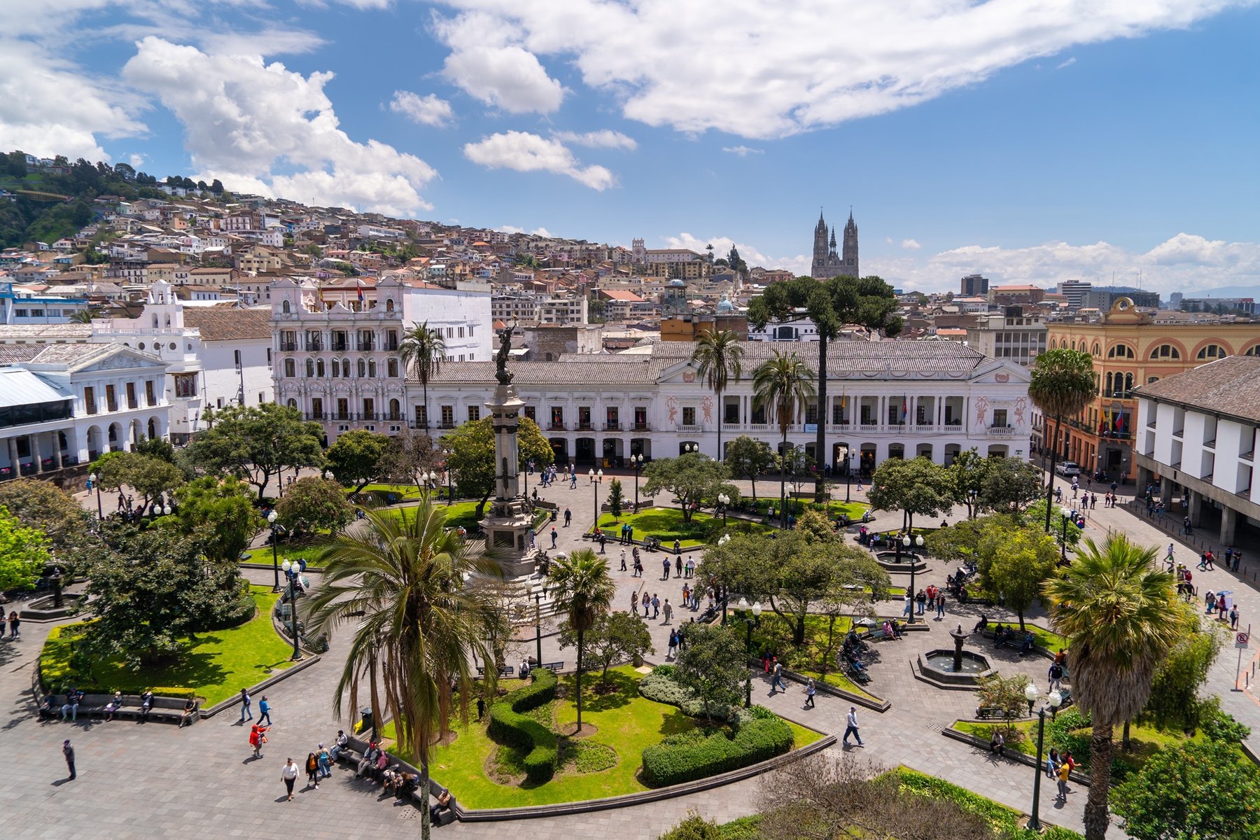Quito en Equateur