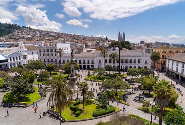 Quito en Equateur