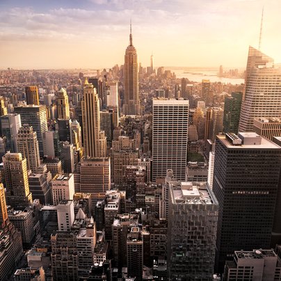 Skyline de New York aux Etats Unis