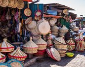 Marche a Addis Abeba en Ethiopie
