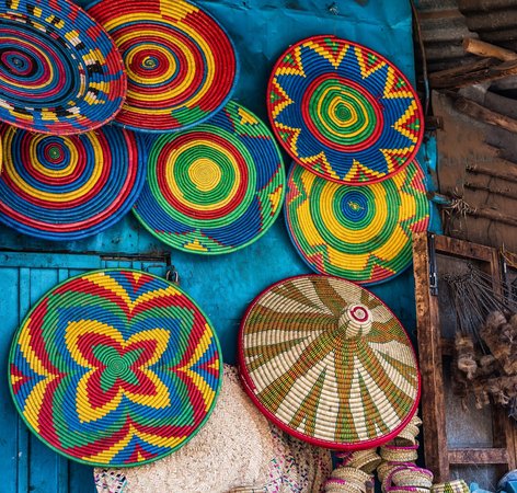 Marche de Addis Adeba en Ethiopie