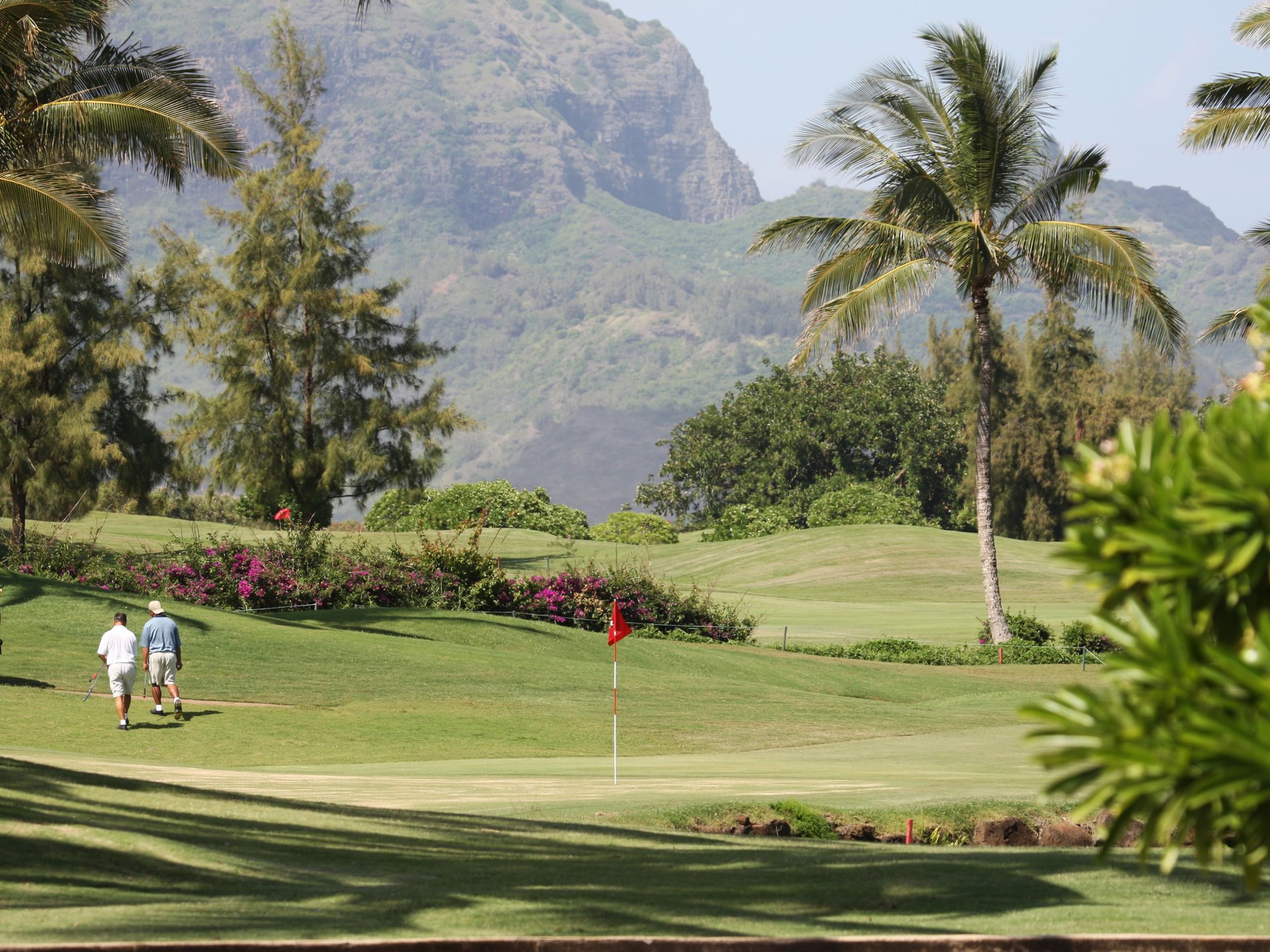 Faire du golf à Hawai, Etats Unis