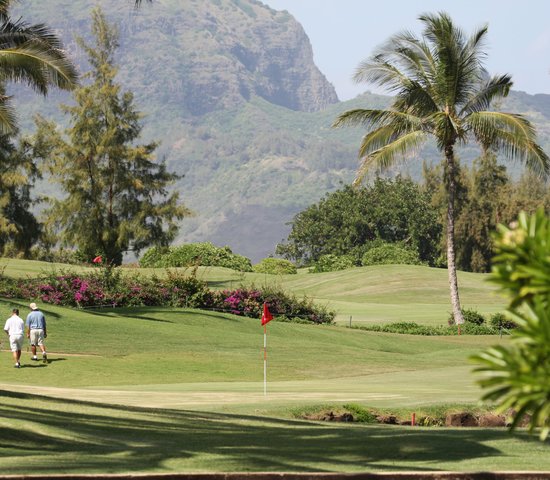 Faire du golf à Hawai, Etats Unis