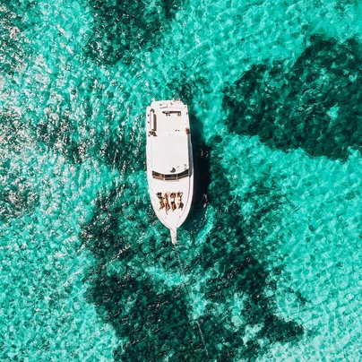 Bateau a Roatan au Honduras