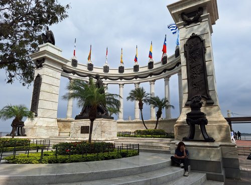 Souvenir du voyage de Michel, Equateur