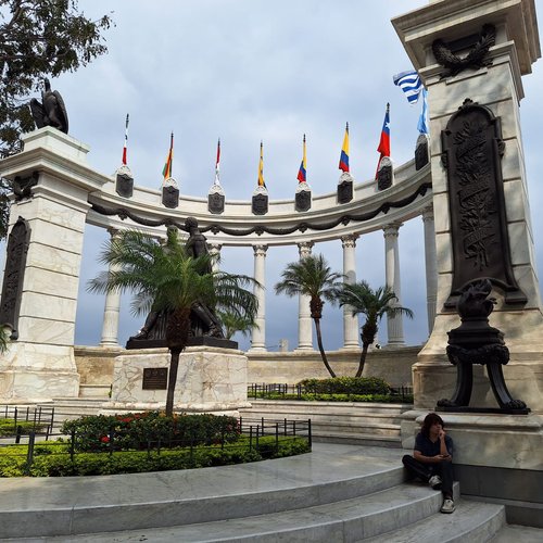 Souvenir du voyage de Michel, Equateur