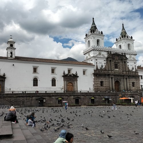 Souvenir du voyage de Michel, Equateur