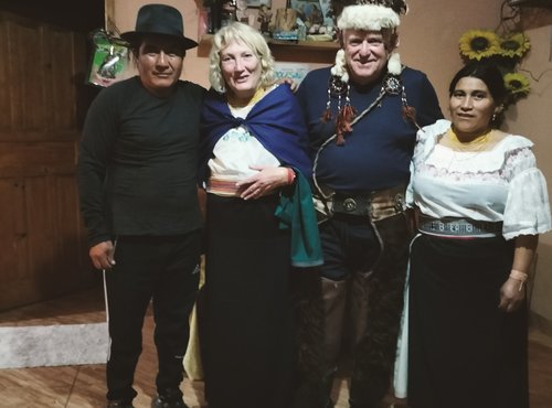 Souvenir du voyage de Michel, Equateur