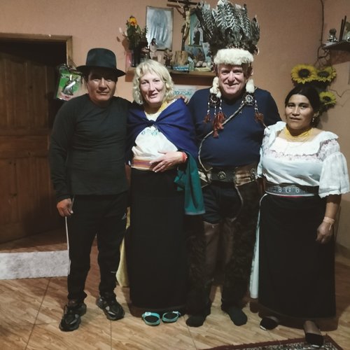 Souvenir du voyage de Michel, Equateur