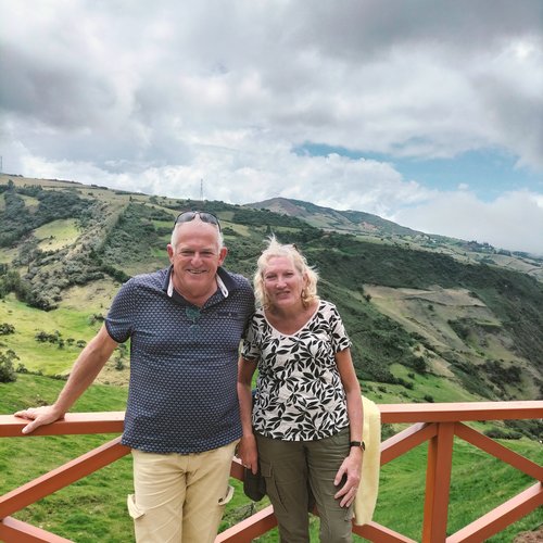 Souvenir du voyage de Michel, Equateur