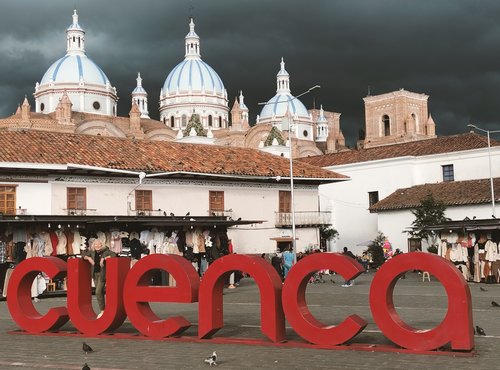 Souvenir du voyage de Michel, Equateur