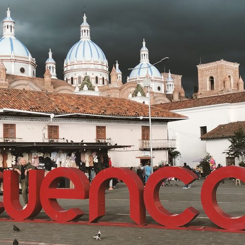 Souvenir du voyage de Michel, Equateur