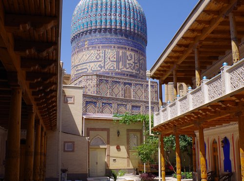 Souvenir du voyage de Raphael, Ouzbékistan
