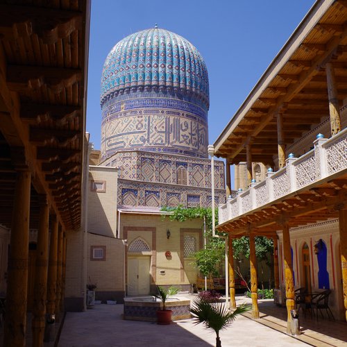 Souvenir du voyage de Raphael, Ouzbékistan