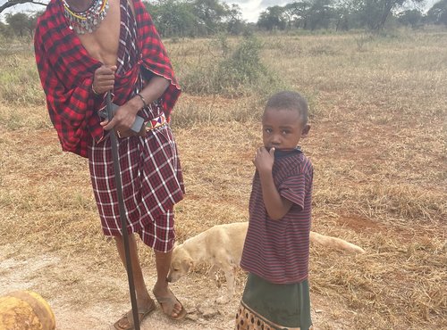 Souvenir du voyage de Michèle, Kenya