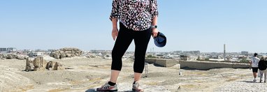 Souvenir du voyage de Sandrine, Ouzbékistan