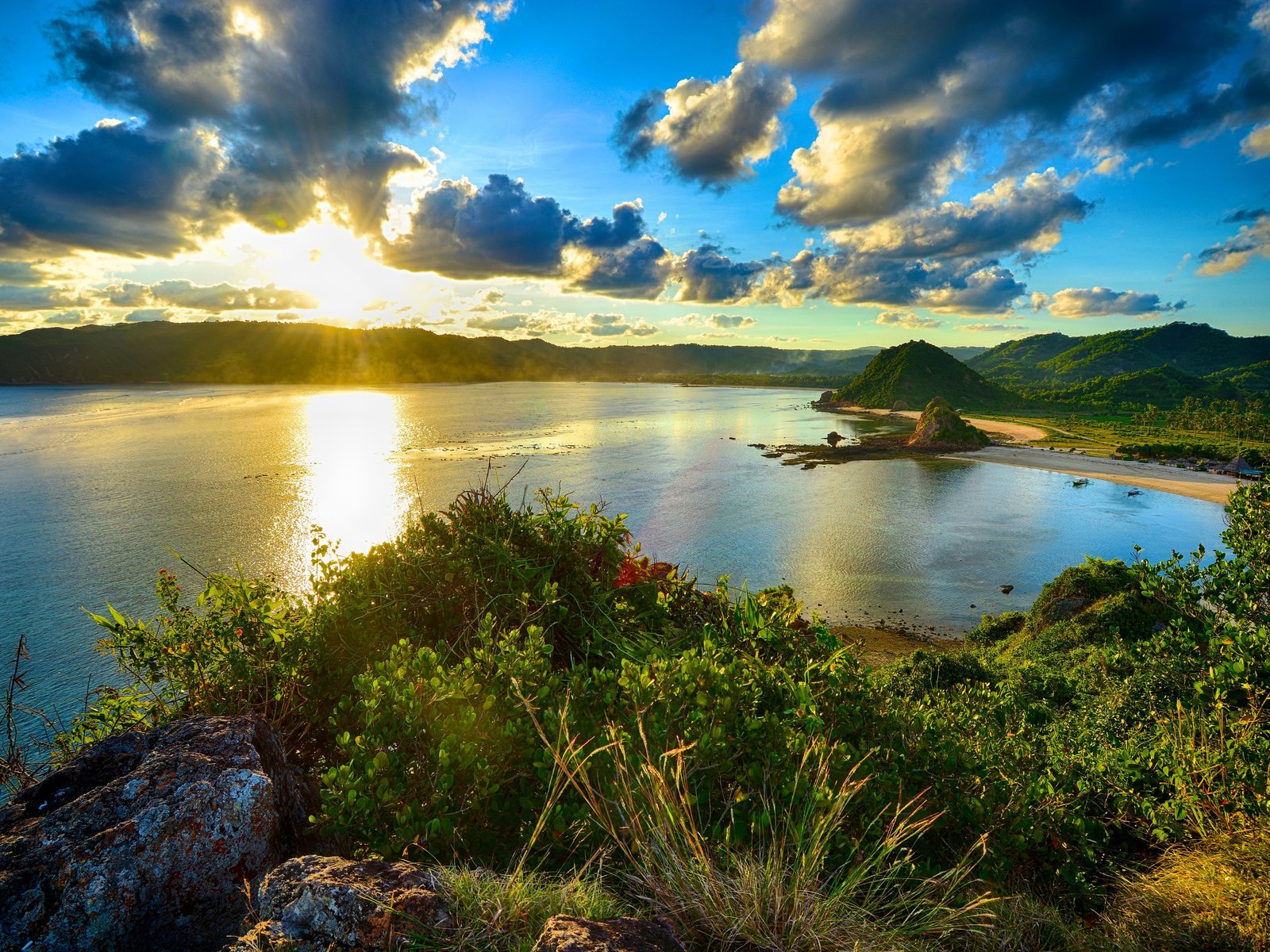 Ile de Lombok en Indonesie