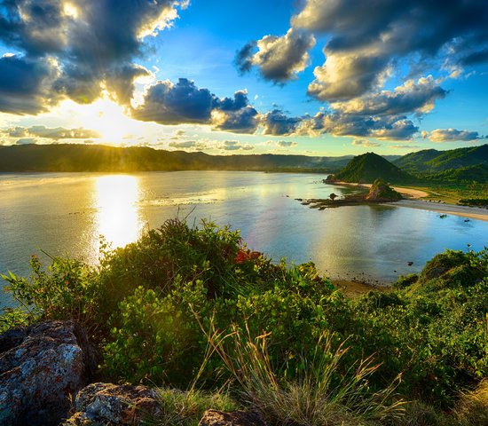 Ile de Lombok en Indonesie