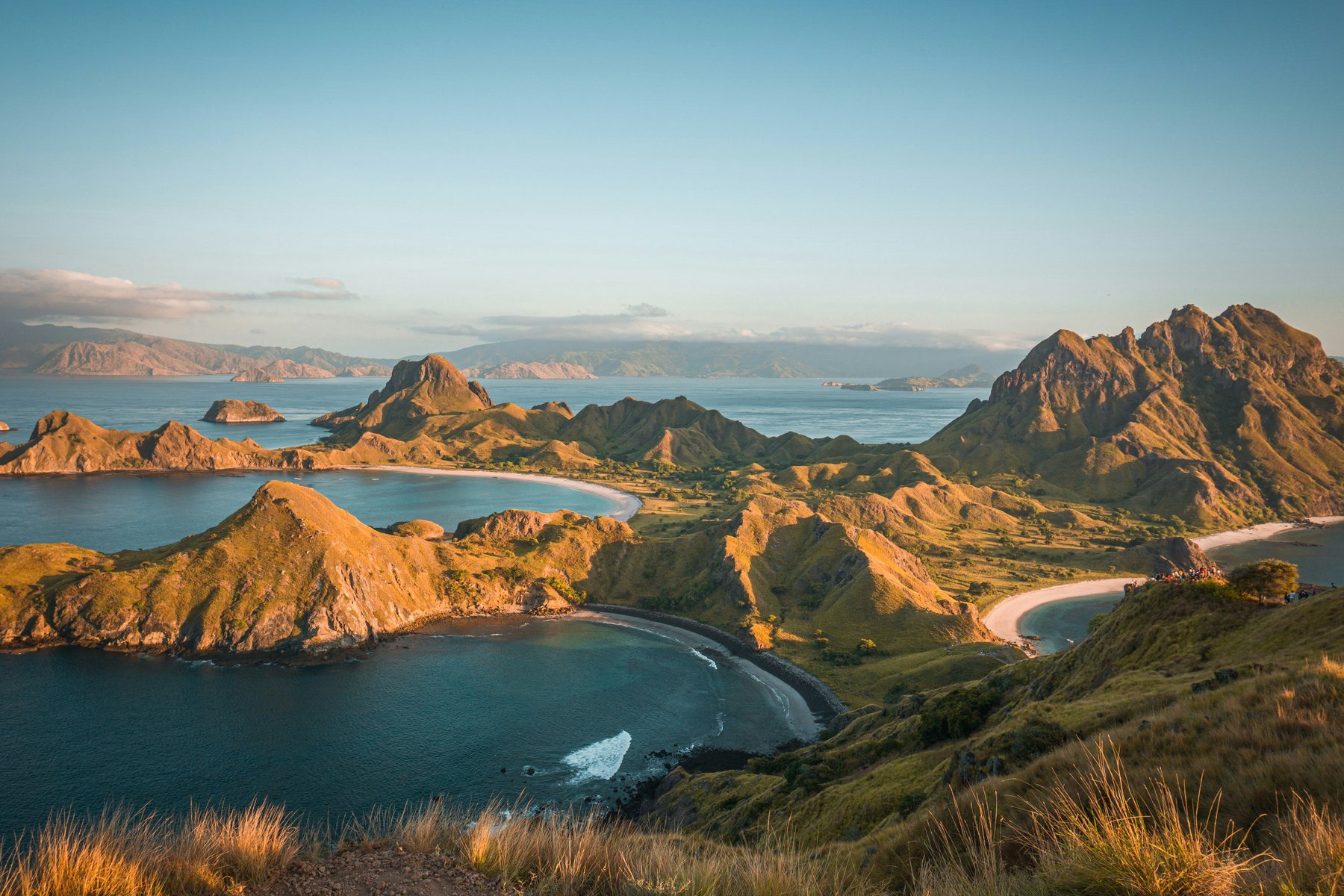 Komodo Padar Island en Indonésie