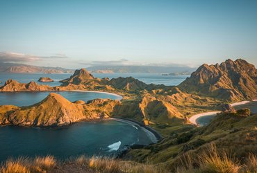 Komodo Padar Island en Indonésie
