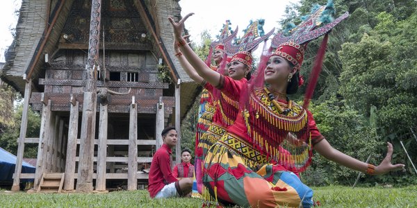 Indonésie Toraja danse
