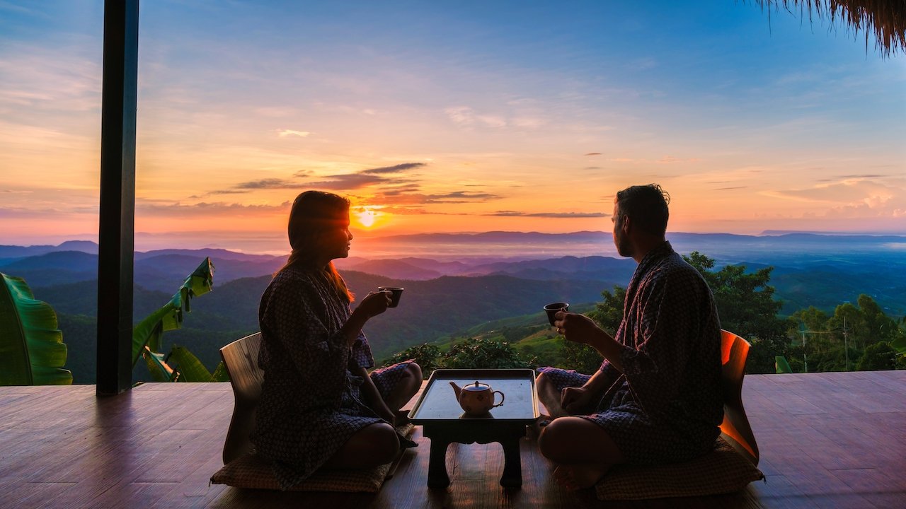 Amoureux au Japon