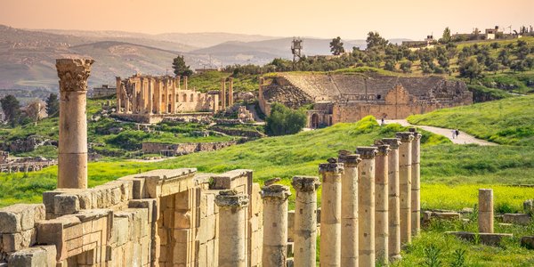 Jordanie Jerash histoire