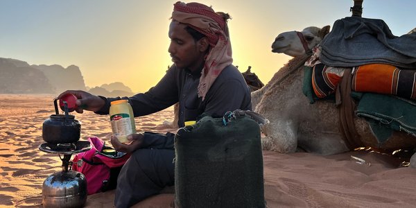 Jordanie Wadi Rum bedouin