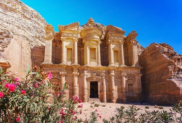 Monastere de Petra en Jordanie