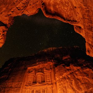 coucher soleil desert wadi rum jordanie