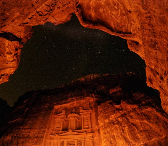 coucher soleil desert wadi rum jordanie