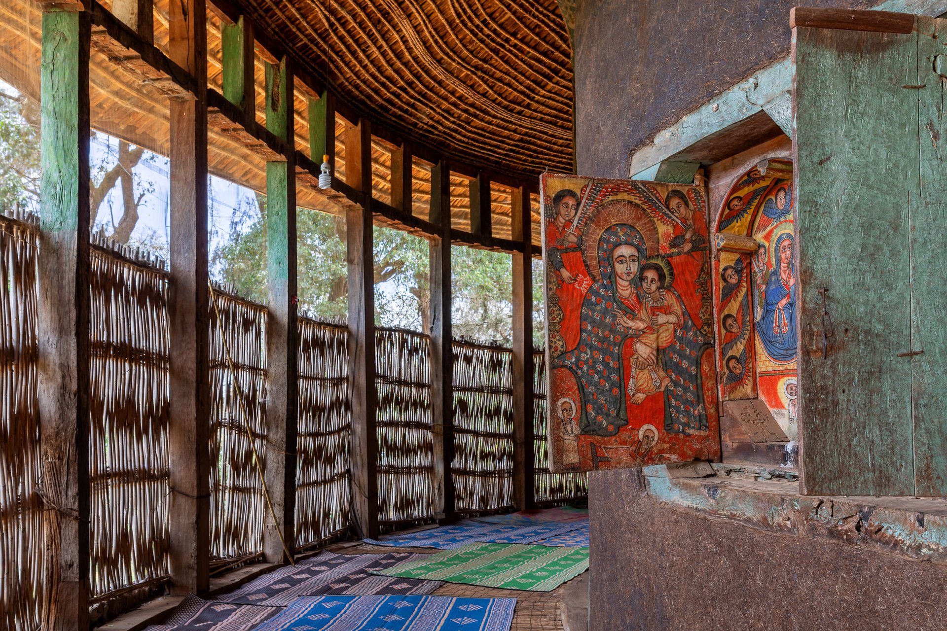 L'église Ura Kidane dans la Péninsule de Zege au lac Tana