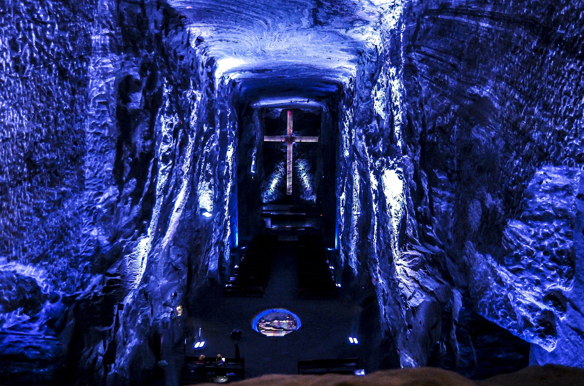 La Cathédrale de sel de Zipaquirá en Colombie