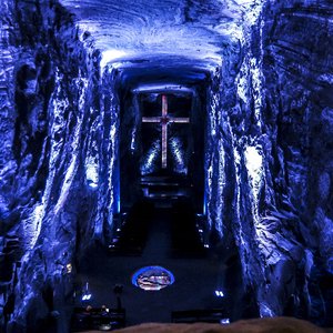 La Cathédrale de sel de Zipaquirá en Colombie