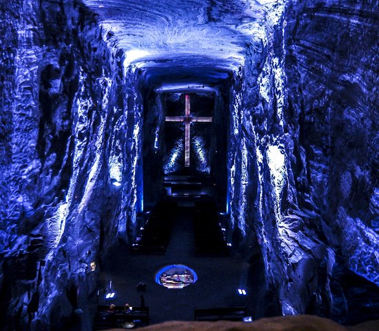 La Cathédrale de sel de Zipaquirá en Colombie