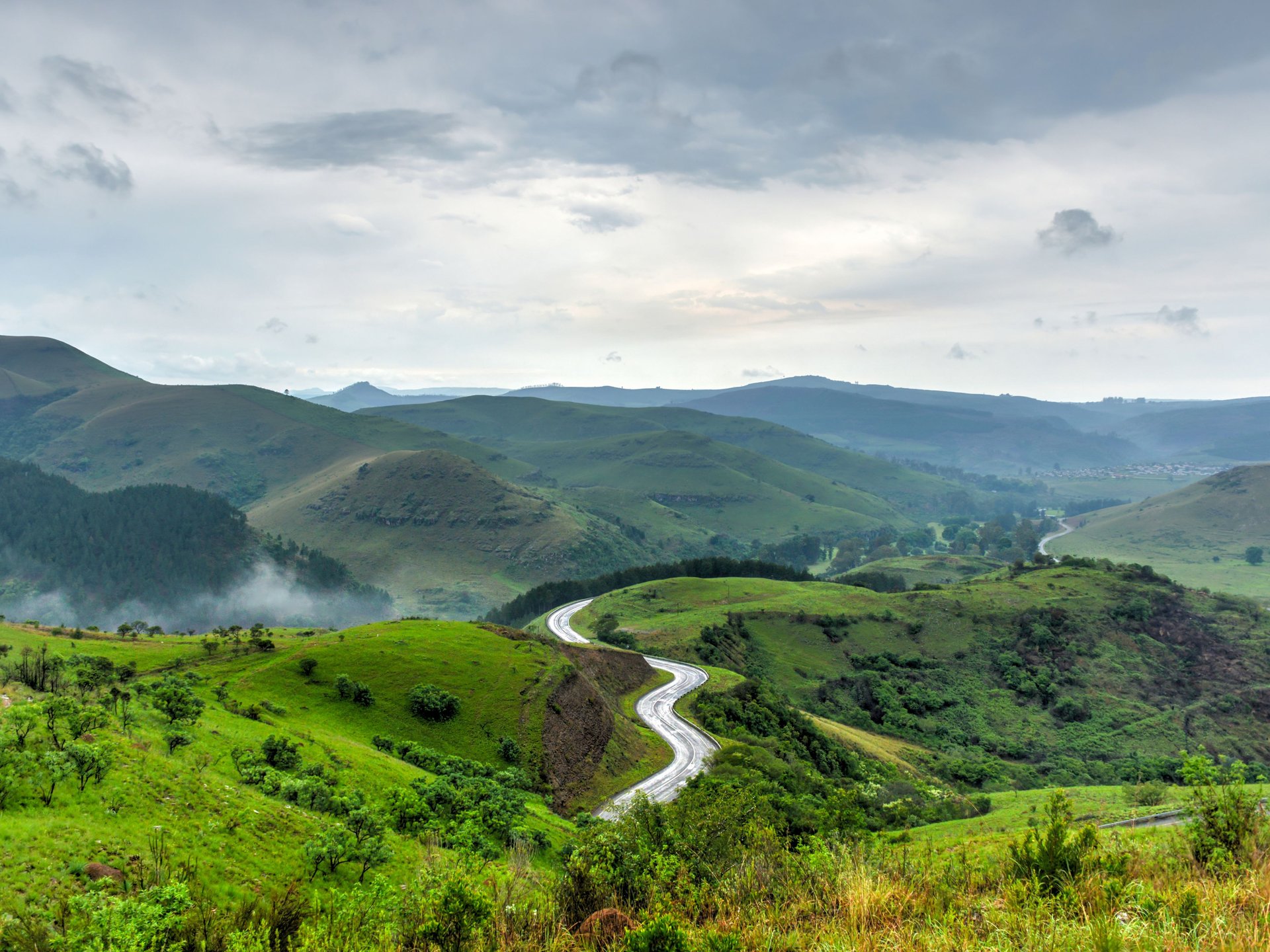 La route panoramique des chutes de Sabie, Afrique du Sud