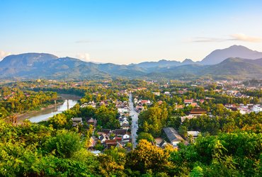 Paysages de Luang Prabang au Laos